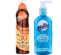Malibu Aerosol Balm SPF30 175ML + After Sun Gel 200 ml
