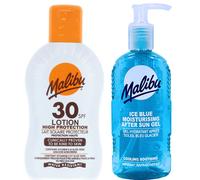 Malibu baume waterproof SPF30 200 ml + gel après-soleil 200 ml