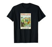 Malibu Beach Bungalows 1950's Roswell Aliens Poster rétro T-Shirt