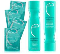 Malibu C : Kit de traitement bien-être pour nageurs, comprenant le shampooing bien-être pour nageurs