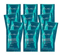 Malibu C Miracle Repair Hair Reconstructor au menthol rafraîchissant (12 sachets) - Soin réparateur nourrissant pour cheveux fragiles et abîmés -