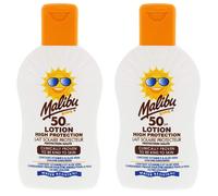 Malibu Kids Lotion Lotion protectrice SPF50 200ml x2pc