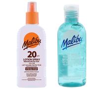 Malibu SPF20 spray imperméable 200 ml + gel après bronzage de 100 ml