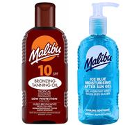 Malibu Sun Oil SPF10 200 ml + Gel après-soleil 200 ml