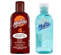 Malibu Sun Protection Oil SPF4 200ml + After Sun Gel 100ml