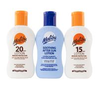 Malibu Travel Pack Lotions solaires SPF15 SPF20 + Lotion après-soleil