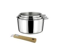 CUISINOX - MALICE - Série de 3 casseroles 16/18/20cm inox avec poignée G