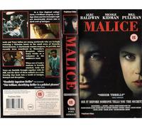 Malice [VHS] [Import allemand]