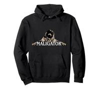 Maligator, Chien Belge Malinois Sweat à Capuche