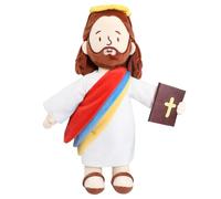 Malihome Poupée en peluche Jésus, Mon ami Jésus, cadeaux de fête religieuse chrétienne pour enfants, baptême, Pâques, Église de Noël