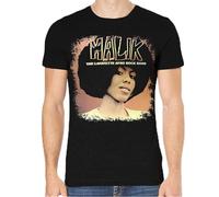 Malik The Lafayette Afro Rock Band New Men T-Shirt Black XL