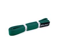 Malino Ceinture de karaté unie pour arts martiaux - 100 % coton - 4,2 cm - Vert - 280 cm