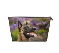 Malinois Belge Animaux Chiens Malinois Belge, Trousse de Toilette Trousse de Maquillage Sac à cosmétiques Trousse de Toilette de Voyage Portable