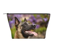 Malinois Belge Animaux Chiens Malinois Belge, Trousse de Toilette Trousse de Maquillage Sac à cosmétiques Trousse de Toilette de Voyage Portable