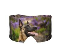 Malinois belge Animaux de compagnie Chiens Malinois belge,Masque pour les yeux bloquant la lumière Cache-yeux et cache-oreilles pour le sommeil