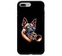 Malinois Qui Joue La Trompette Coque pour iPhone 7 Plus/8 Plus