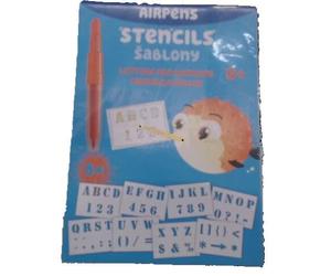 Malinos 300998 BloPens Set de pochoirs en forme de D et de lettres