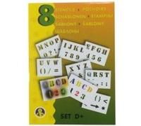 Malinos 300998 BloPens Set de pochoirs en forme de D et de lettres