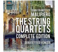 Malipiero / Quartetto Di Venezia - The String Quartets Complete E [Compact Discs]