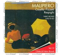 Malipiero - Works for Violin & Piano