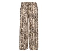 Malito 2306 Pantalon Marlène pour femme, imprimé animal, culotte douce et fluide, pantalon d'été ample, pantalon de loisirs tendance