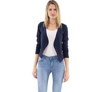 Malito Blazer sous Basic-Look avec Fermeture-éclair Costume 6040 Femme (M, Bleu foncé)