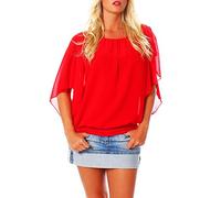 Malito élégant Blouse Tunique Haut Loose Oversize 6296 Femme Taille Unique