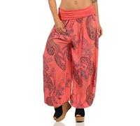 Malito Femme Pantalon Sarouel Yoga Pantalon Sport 7185 (Corail)