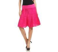 Malito Figure Convivial êtê Jupe avec Ceinture Stretch Mini midi 1580 Femme Taille Unique (Rose Fuchsia)