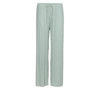 Malito - Pantalon plissé pour femme - Pantalon ample et fluide en mousseline de soie - Pantalon d'été long - Pantalon Marlène tendance 883, menthe, L-XL