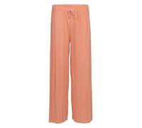Malito - Pantalon plissé pour femme - Pantalon en mousseline léger et fluide - Long pantalon d'été - Pantalon marlène tendance 883, corail, S-M