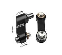 MALIYAE Adaptateur Montage Extension De Tige De Rétroviseur De Moto Extension De Rétroviseur De Guidon De Motocross Adaptateur De Rehausseur Rétroviseurs Latéraux Et Accessoires(Color1)