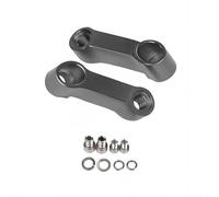 MALIYAE Adaptateur Montage pour Xmax pour X Max 125 250 300 400 pour Xmax 300 400 Accessoires De Moto Rétroviseurs Extension Riser Extension Adaptateur(Color11)