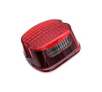 MALIYAE Feu De Plaque D'immatriculation À LED pour Moto Arrière Frein pour Sportster pour XL 883N 1200CX 1200N 1200NS 1200V 1200X 1200XS 1200C Freinage Stop(711 Red)