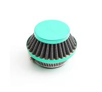 MALIYAE Filtre À Air Universel pour Moto, 35mm, 38mm, 42mm, 50mm, Filtre D'entrée d'air, Filtre À Air pour Moto, Pile De Carburateur Filtre À Air(ColorGreen,50mm)