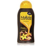 Malizia Gel douche moussant velouté argan et vanille – 300 ml