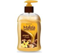 MALIZIA Savon liquide vanille et argan Savon pour les mains Distributeur 300 ml