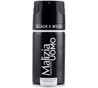 Malizia Uomo Noir et Sauvage Déodorante, 150 ml