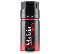 MALIZIA UOMO | Eau de Toilette Déodorant Musk, 150 mL