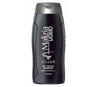 MALIZIA UOMO SILVER - shower gel & shampoo 250ml aloe vera