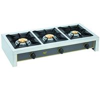 Mallard Ferriere-RECHAUD INOX 3 FEUX 1/5 KW + 2/7 KW - GAR 19