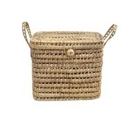 Malle de rangement feuille de palmier Naturel 40 cm
