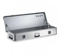 Malle Métallique en Aluminium longue largeur 1 m à 1,7 m - 120 x 40 x 18 cm