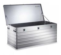 Malle Métallique en Aluminium longue largeur 1 m à 1,7 m - 170 x 80 x 70 cm