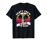 Malle Party Crew Mallorca Vacances Saufen Célébration Tenue 2025 T-Shirt