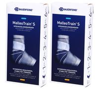 MALLEOTRAIN S Chevillère Taille 4 droite titane Bandage(S) 2x1 pc(s)