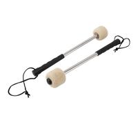 Mallet A Percussion - Bank of Percussion Baguettes | Sac en feutre - Tête | Lot de 2 maillets antidérapants et doux pour concerts, cours de musique, essais et orchestre