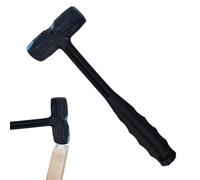 Mallet Hammer - Tiny Double-Faced Soft Mallet, Anti-Slip Rubber Hammer | 9.45 Inch Compact Mallet, Hanging Hole | Durable Hand Tool For Shelves, Furniture, Tent Setup, Camping, Workshop And Home Use