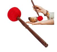 Mallet pour bol de chant - Bâton de méditation en bois, accessoire sonore de relaxation - Choix pratique pour la guérison du yoga et la pratique spirituelle, l'option idéale pour les rituels