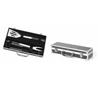 Mallette 3 ustensiles - Inox - Gris